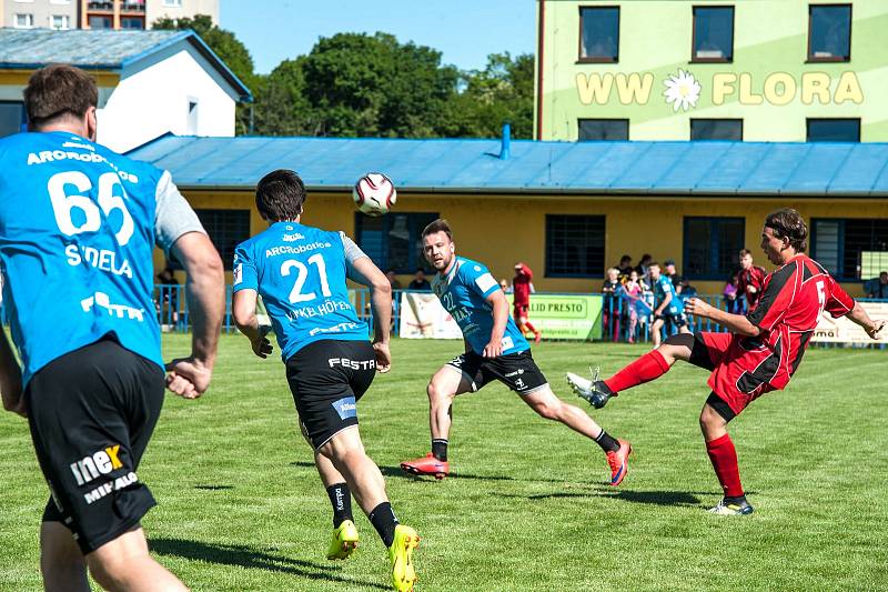 Fotbal házenkářů Talentu, rozlučka s koučem Tonarem.