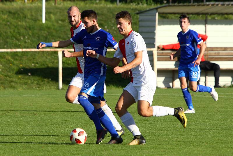 Zruč šokovala rezervu Jiskry. Bolevec slaví první body v sezoně.