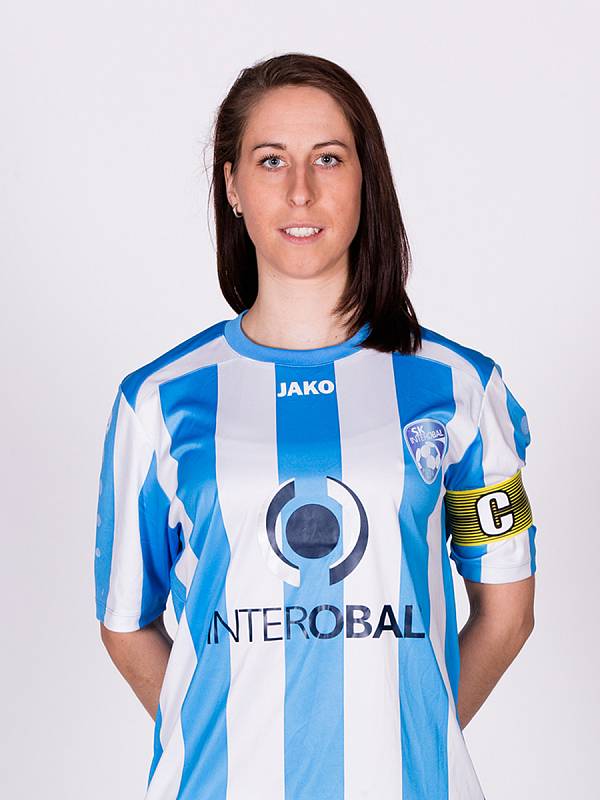 Lucie Kupilíková, kapitánka futsalového týmu SK Interobal Plzeň