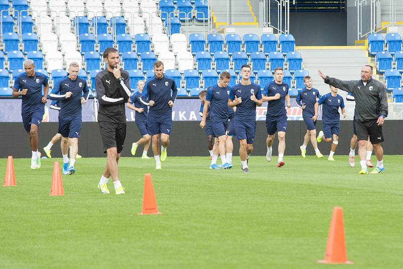 Trénink FC Viktoria Plzeň