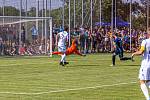 FC Viktoria Plzeň (bílí) - ŠK Slovan Bratislava 3:1.