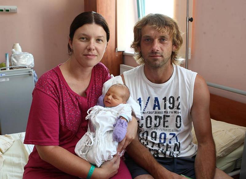 Prvorozeného syna Šimona přivítali rodiče Šárka a Pavel Rosůlkovi ze Zruče-Sence na světě 21. srpna v 6:02 hodin. Šimonek  vážil ve FN vPlzni  3,2kg a měřil 49 centimetrů.