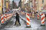 Rekonstrukce Slovanské třídy v Plzni