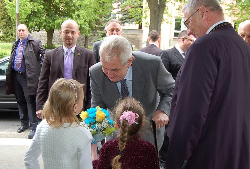 Miloš Zeman v Tachově