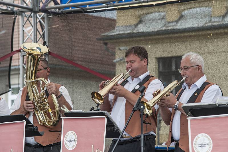 Festival dechové hudby v Přešticích.