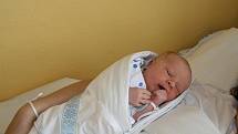 Dvouletý František se už moc těší na svého novorozeného brášku Dominika (3,10 kg, 50 cm), který se narodil Ireně Godlové a Lukáši Holubovi z Kralovic 29. března ve 13.00 hod. v Mulačově nemocnici