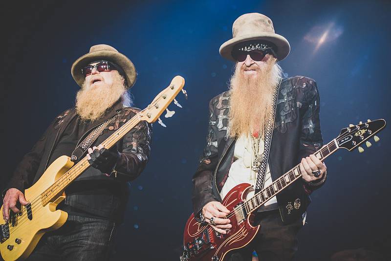 Americká skupina ZZ Top zahrála v Plzni