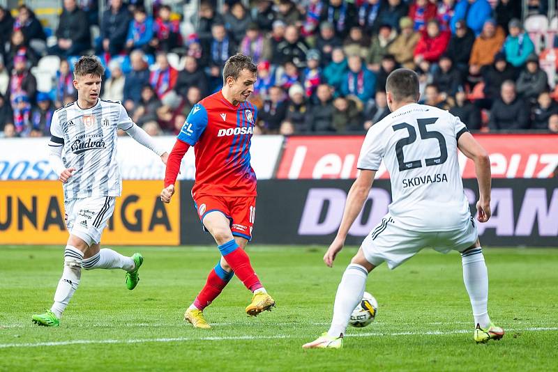 Viktoria Plzeň - Dynamo České Budějovice 2:1 (1:0), 12. února 2023.