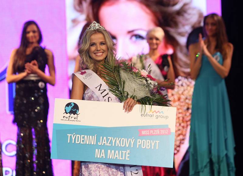 Vyhlášení Miss Plzeň 2012