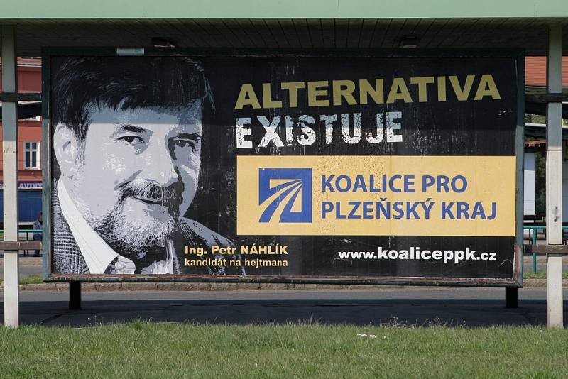 Billboard Petra Náhlíka je z podzimní kampaně