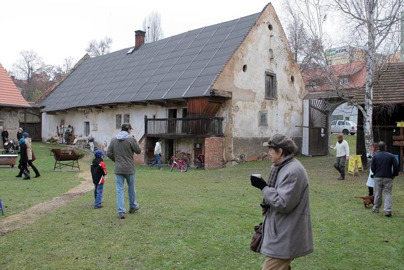 Selský dvůr U Matoušů na staré Bolevecké návsi v Plzni ožil staročeskými trhy