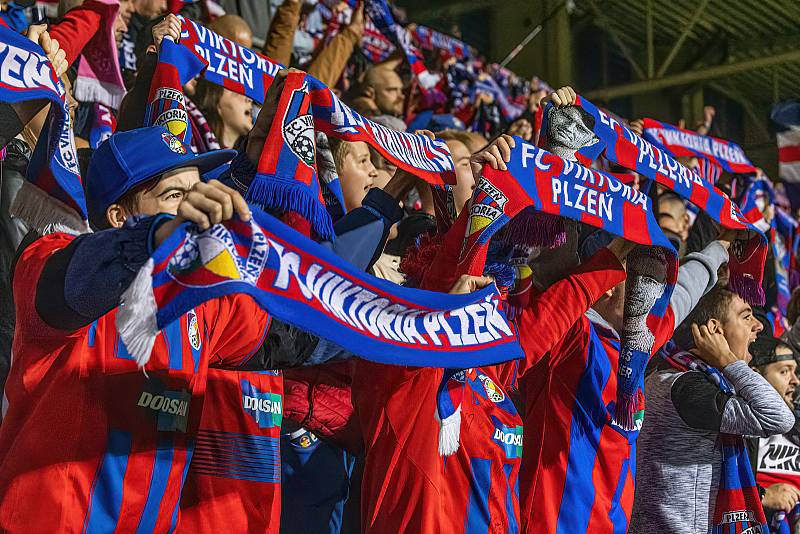 13. kolo FORTUNA:LIGY: Viktoria Plzeň - Baník Ostrava 3:1