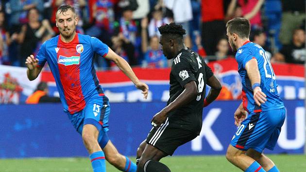 Play-off Evropské konferenční ligy: Viktoria Plzeň vs. CSKA Sofia 2:0.