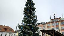 Vánoční strom v Klatovech