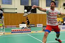Trojnásobný účastník olympiády Petr Koukal zvítězil na badmintonové Velké ceně města Plzně.
