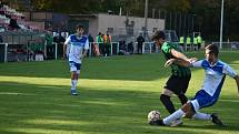 FC Rokycany (zelení) - FK Hvězda Cheb 2:1 (0:0).