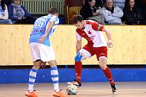 IV. zápas čtvrtfinále play off Chance futsal ligy: SK Interobal Plzeň - SK Slavia Praha 1:6 (0:2), 29. dubna 2016.