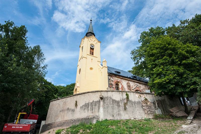 Luková – Kostel sv. Jiří, Instalace "Věřící", záhadná místa v plzeňském kraji.
