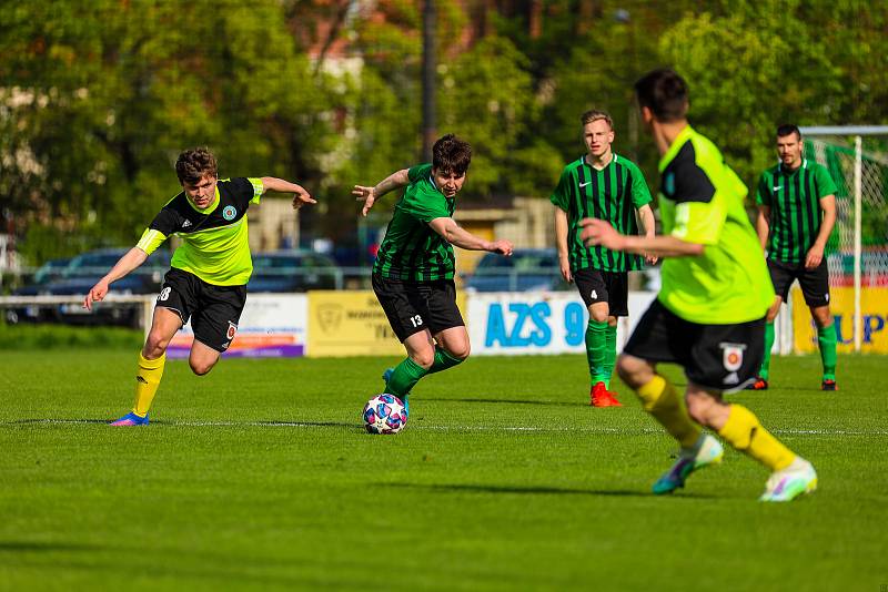 24. kolo FORTUNA divize A: FC Rokycany - Tatran Sedlčany 6:0.