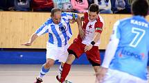 IV. zápas čtvrtfinále play off Chance futsal ligy: SK Interobal Plzeň - SK Slavia Praha 1:6 (0:2), 29. dubna 2016.