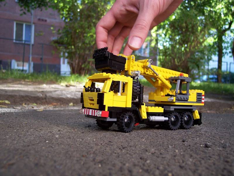 Lego náklaďák