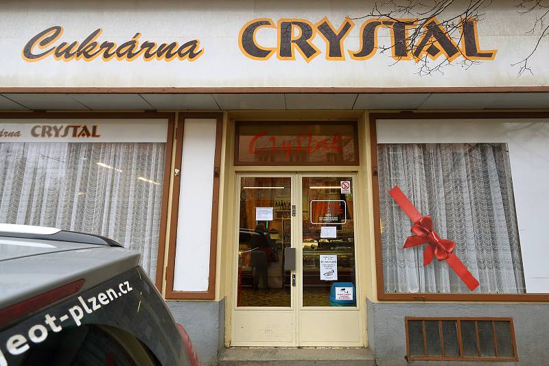 Cukrárna Crystal na Klatovské třídě v Plzni