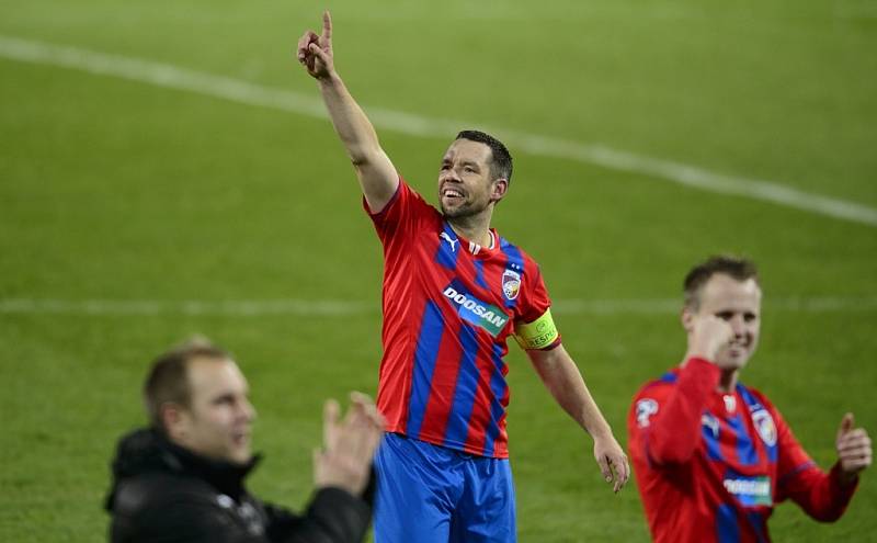 Hráči FC Viktoria Plzeň měli důvod k oslavám