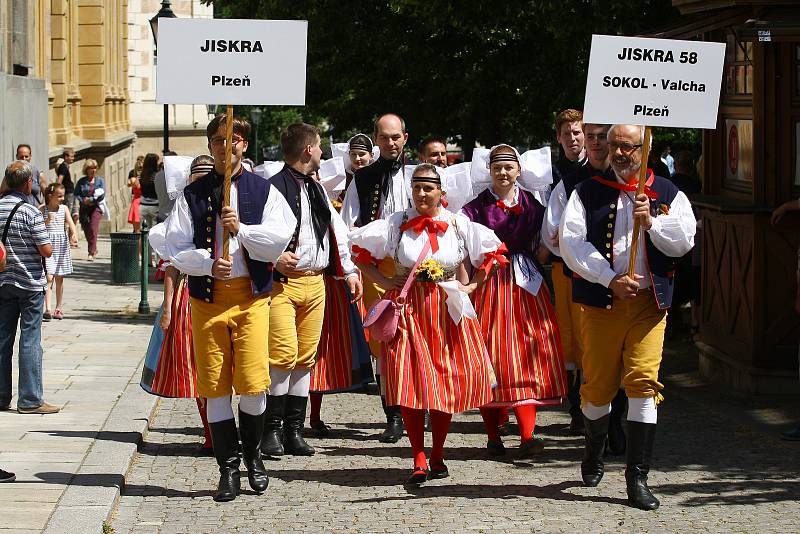 Folklórní festival CIOFF Plzeň 2019.