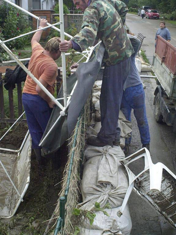 Povodně v Plzni - 14. srpna 2002