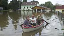 Povodně v Plzni - 14. srpna 2002
