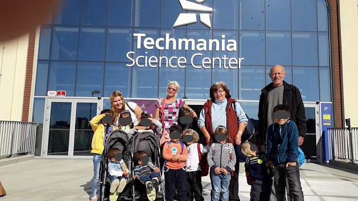 Děti z Klokánku navštívily Techmanii
