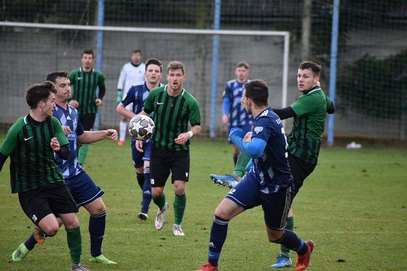 20. kolo FORTUNA divize A: Slavoj Mýto - FC Rokycany 1:4.