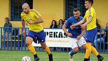 7. kolo divize A 2021/22: SK SENCO Doubravka (žlutí) - TJ Sokol Lom.