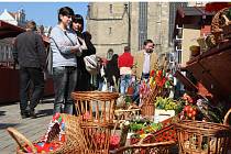 Velikonoční trhy na náměstí Republiky v Plzni