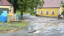 Zkáza v Pakoslavi po druhé čtvrteční vlně deště