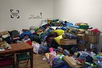 Skautský institut v Plzni shromáždil neuvěřitelné množství potřebných věcí
