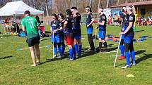 Litické fotbalové hřiště patřilo v sobotu 26. března nadšencům sportu, který se hraje na košťatech.