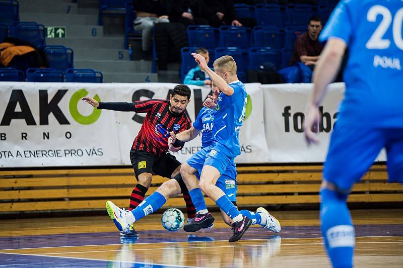 18. kolo: Helas Brno - Interobal Plzeň 0:2, 3. února 2023.