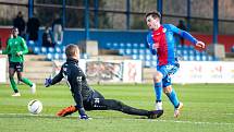 Viktoria Plzeň (červenomodří) - FK Příbram.