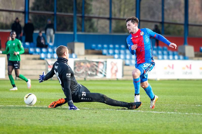 Viktoria Plzeň (červenomodří) - FK Příbram.