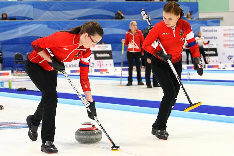 Kvalifikace v curlingu na OH 2018 - ČR  x Čína