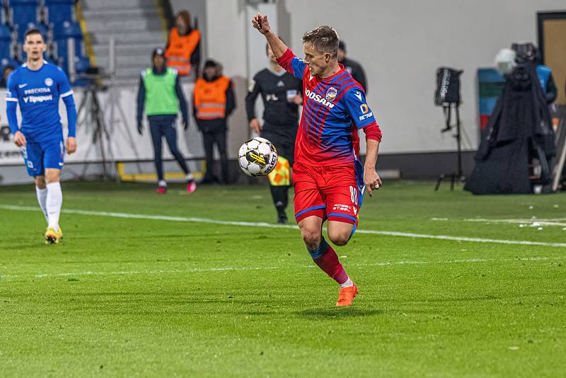 Fotbalisté plzeňské Viktorie porazili v sobotním zápase Slovan Liberec.