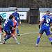 FORTUNA divize A (16. kolo): SK Otava Katovice - SK Petřín Plzeň (na snímku fotbalisté v červených dresech) 1:1.