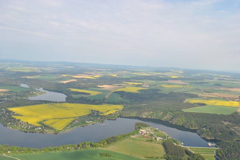 Pohled na Plzeň shůry