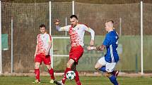 18. kolo KPM: Černice (modří) vs. Slavia Vejprnice 1:1 (6:7 na penalty)