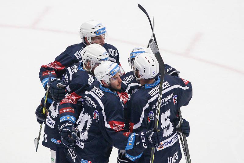 Semifinále play off hokejové extraligy - 5. zápas: HC Oceláři Třinec - HC Škoda Plzeň, 11. dubna 2019 v Třinci.
