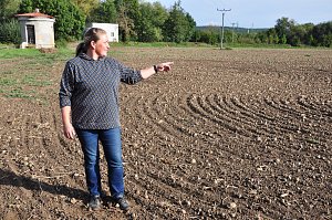 Farmářka Tereza Adamovská má se zloději úrody dlouholeté zkušenosti