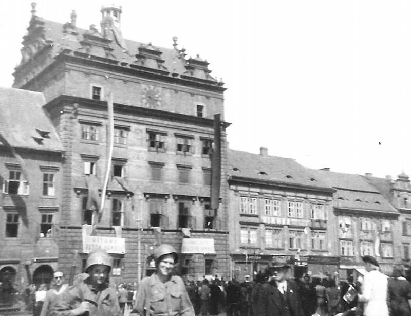 Osvobození Plzně 6. května 1945.