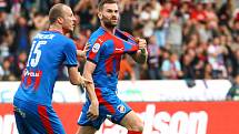 Viktoria Plzeň ve 24. kole fotbalové HET ligy doma remizovala s pražskou Spartou 2:2.