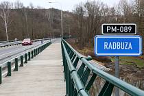 Otevření mostu přes řeku Radbuzu spojujícího plzeňské městské části Valcha a Litice.